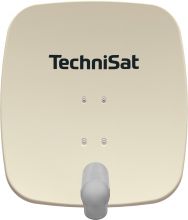 SATMAN 65 PLUS mit UNYSAT-Twin-LNB beige