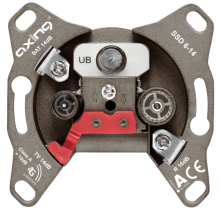 SSD 6-14 3-Port programmierbare Unicable Antennensteckdose 14dB
