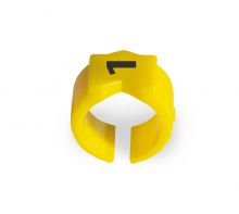 STD 15 Markierer gelb mit Zahl \"1\" für Kabel 5,8-8,00mm