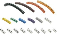 STD 15 Markierer wei&szlig; mit Buchstabe E f&uuml;r Kabel 5,8-8,00mm
