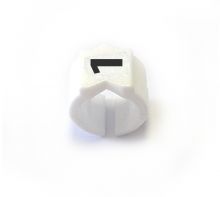 STD 15 Markierer weiß mit Zahl \"1\" für Kabel 5,8-8,00mm