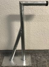 SWH 80 Y Stahl Wandhalterung Y-Form L:80 H:25