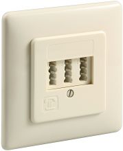 TAE 3x6 NFN Unterputzdose beige