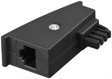 TAE Adapter TAE-F-Stecker/RJ45-Buchse (8P2C) für FRITZ!Box schwa
