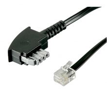 TAE Anschlußkabel 6,0m TAE-N Stecker/Westernstecker 6P4C