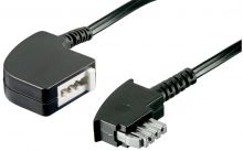 TAE Verlängerungskabel TAE-N Stecker/TAE-N Buchse 15,0m 6P