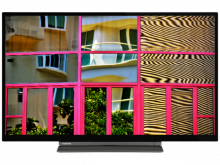 Toshiba 24WL3C63DA DVB-T/T2/C/S/S2 24\" (60 cm) HD Ready Fernseh