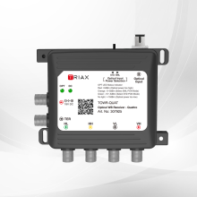 TOWR-Quattro Opt.Wideband-R&uuml;ckumsetzer 4xSAT+1xterr., SC/APC