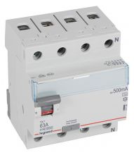 TX³ FI-Schutzschalter 4-polig 500mA 63A Typ A