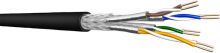 UC900 S/FTP HS23 4P PE Cat.7 Outdoor Datenkabel 900MHz schwarz