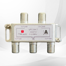 VFC 04-7 4-fach Verteiler 1,2 GHz 7dB