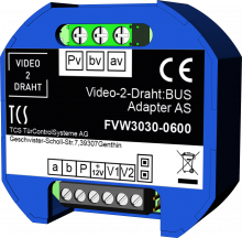 Video-2-Draht:BUS Adapter AS