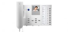 Video color Innenstation mit Hörer 4 + 5 + 10 Tasten IMM1300 wei