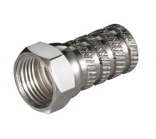 WEF 4 C F-Schraubstecker für 4mm Kabel