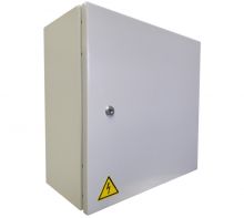 wetterfester Montageschrank 400x400x200mm IP55 mit Montageplatte