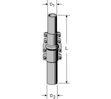 ZSD 48 Schiebemast 2x2m 40/48mm